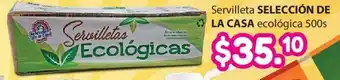 Servilleta Selección La Casa Ecológica 500s