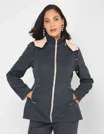 Liverpool Gabardina reversible con capucha davinchy para mujer oferta