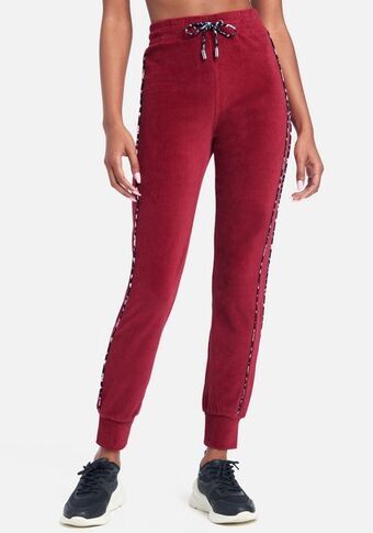 Bebe Bebe logo velour jogger pant oferta