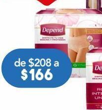 Farmacia San Pablo Depend ropa interior desechable ropa interior mujer grande 10 piezas oferta