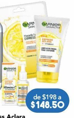 Farmacia San Pablo Garnier express aclara booster sérum suero anti-manchas con vitamina c 30 ml oferta