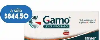 Gamo 28 tabletas