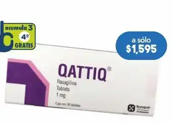 Farmacia San Pablo Qattiq 30 tabletas oferta
