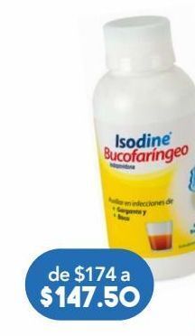 Farmacia San Pablo Isodine antiséptico bucofaríngeo 120 ml oferta
