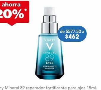 Farmacia San Pablo Vichy mineral 89 reparador fortificante para ojos 15 ml oferta
