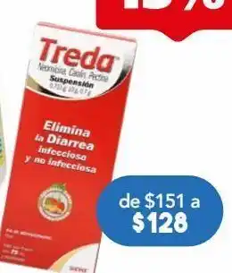 Farmacia San Pablo Treda 75 ml suspensión frasco dosificador neomicina 0.733 g oferta