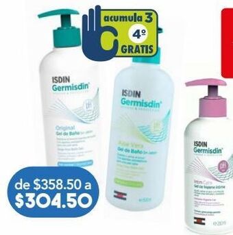 Farmacia San Pablo Isdin germisdin aloe vera gel de baño piel seca 500 ml oferta