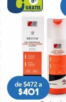 Revita shampoo anticaída y estimulante del crecimiento 205 ml