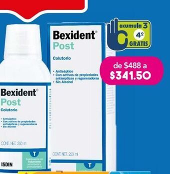 Farmacia San Pablo Bexident post 250 ml solución frasco dosificador oferta