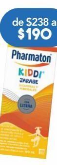 Farmacia San Pablo Pharmaton kiddi sabor naranja - mandarina 100 ml oferta