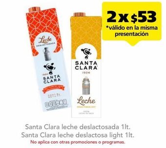 Farmacia San Pablo Santa clara leche light deslactosada 1 l oferta