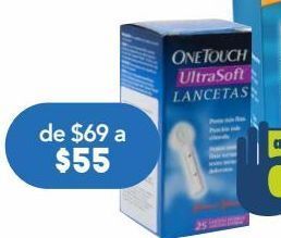 Farmacia San Pablo One touch lancetas ultra soft 25 piezas oferta