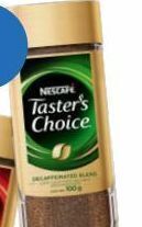 Nescafé taster's choice café descafeinado soluble 100 g