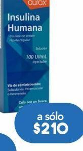 Farmacia San Pablo Insulina humana recombinante 100 ui cronix 1 inyección frasco ámpula oferta