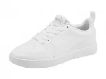 Calzzapato Puma 384311 01 puma white-puma white-glacier gray puma rickie jr 22-25 oferta
