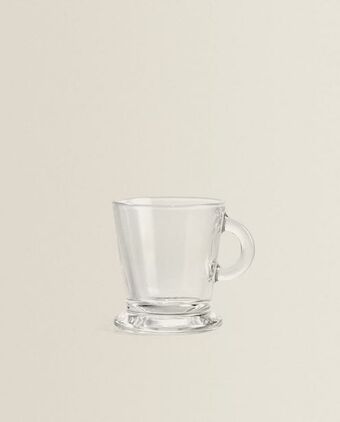 ZARA HOME Taza espresso vidrio transparente oferta