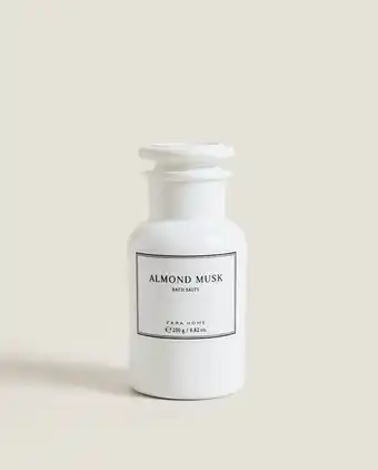 ZARA HOME (250 gr) sales de baño almond musk oferta