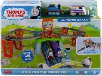 Julio Cepeda Jugueterías Thomas & friends playset carrera por la copa de sodor oferta