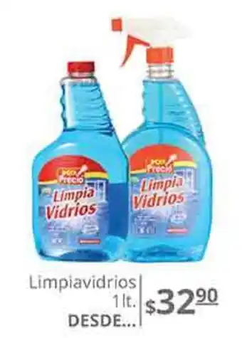 La Comer Limpia Vidrios 1lt oferta