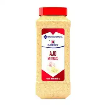 Sam's Club Ajo en trozo member's mark by mccormick 530 g oferta
