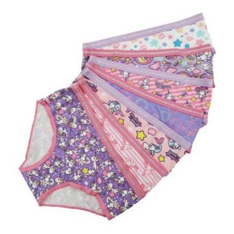 Calzoncitos para niña onix talla 4-5 pack con 7 pzas