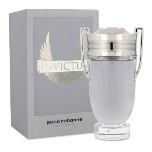 Fragancia paco rabanne invictus para caballero 200 ml oferta en