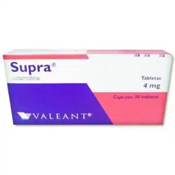 Farmacias San Isidro y San Borja Supra 4mg tab c/30 oferta