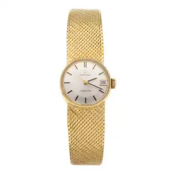 Nacional Monte de Piedad Reloj omega para dama modelo ladymatic en oro amarillo 18 kilates. oferta