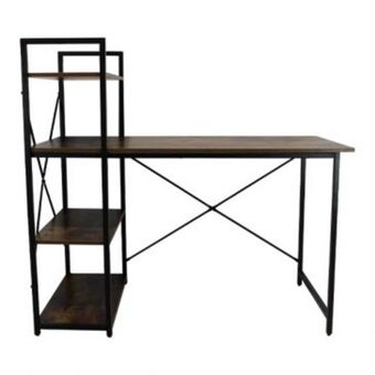 Muebles Dico Escritorio industrial c/repisas trivento mob-231 café oferta
