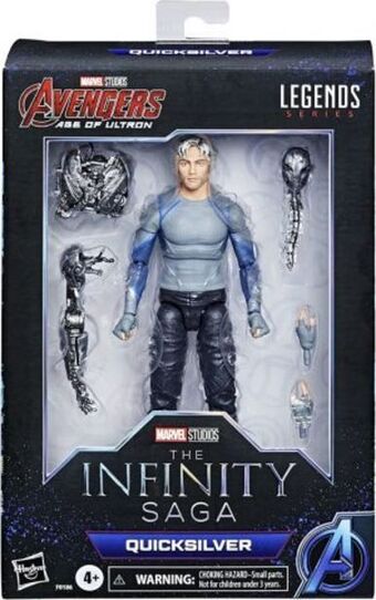 Julio Cepeda Jugueterías Avengers infinity saga marvel legends - figura de quicksilver oferta