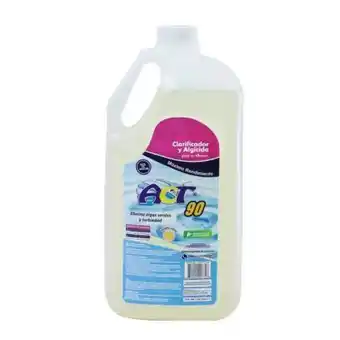 Clarificador y algicida act 90 para albercas 3.8 l