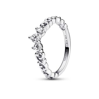 Pandora Anillo tiara remolino real pandora plata esterlina oferta