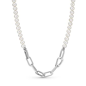Pandora Collar de perlas cultivadas de agua dulce pandora me oferta