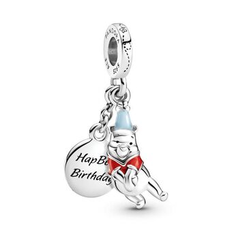 Pandora Charm colgante cumpleaños winnie pooh de disney. oferta