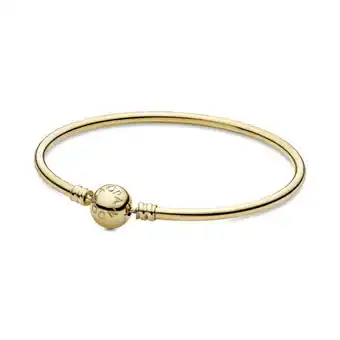 Pandora Brazalete rígido oro 14k pandora moments oferta