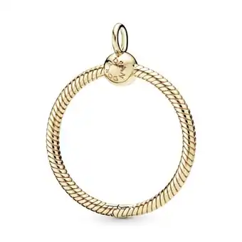 Pandora Dije o pandora moments mediano recubrimiento en oro de 14k oferta