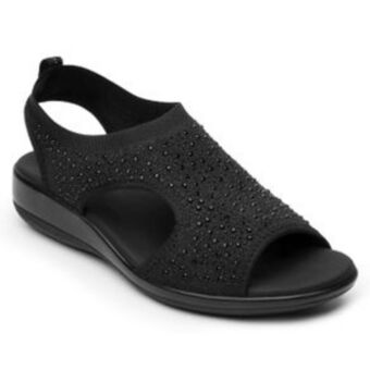 El Bodegón Sandalia casual para dama flexi confort negro 34919 oferta