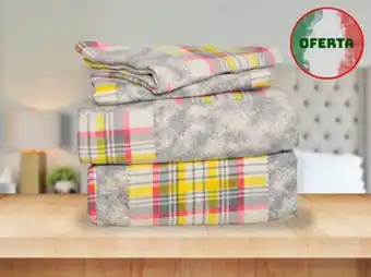Colap La Palestina Sábana cottonella matrimonial parches gris oferta