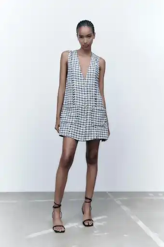 ZARA Vestido estructura oferta