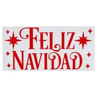 Fantasías Miguel Vinil feliz navidad 28x14cm oferta