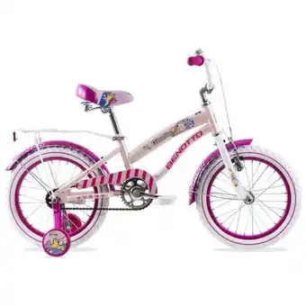 Bicicleta benotto giselle r16 color rosa blanco crdgis1601unrb