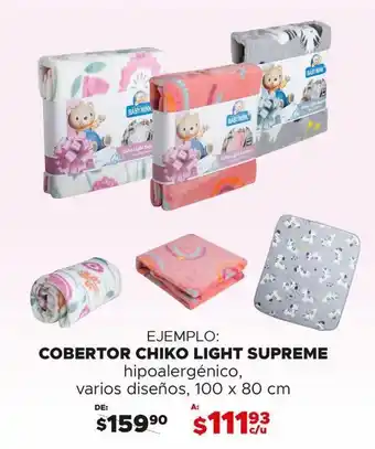 Cobertor chiko light supreme