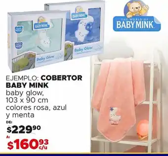 DelSol Cobertor baby mink oferta