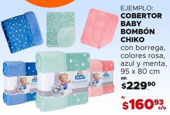 DelSol Cobertor baby bombón chiko oferta