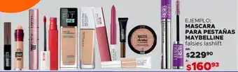 Máscara para pestañas maybelline