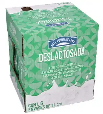 HEB Hcf leche uht deslactosada pack 6 lt oferta