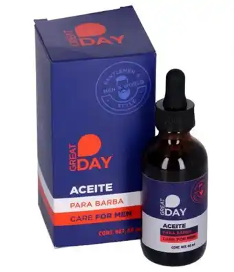HEB Great day aceite para barba 60 ml oferta