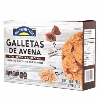 HEB Hcf galletas avena chocolate 240gr 240 gr oferta