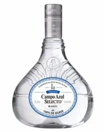 Tequila campo azul selecto blanco - 750 ml