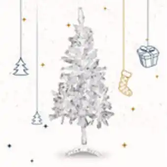 Waldos Árbol de navidad blanco 250 ramas 1.50m oferta